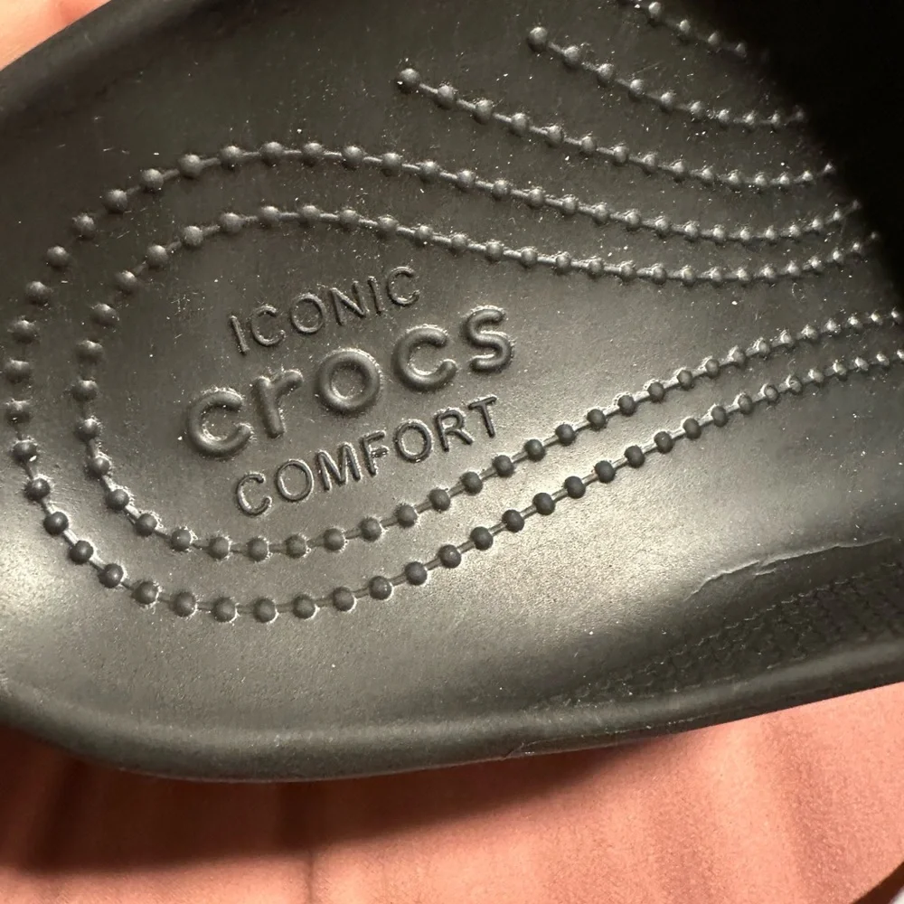 NWOT Crocs Siren Clogs Size 12 Men’s Women’s 14‎ Black Unisex - Picture 7 of 8